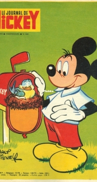 Le Journal de Mickey 1089 - Hachette 1973 - French