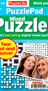 Puzzle Life - Puzzle Pad Mixed Puzzles - Issue 109 - 2025 - English