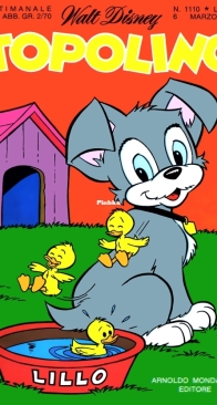 Topolino 1110 - Mondadori 1977 - Italian
