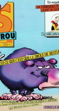 Le Journal de Spirou 2427 - Dupuis 1984 - French