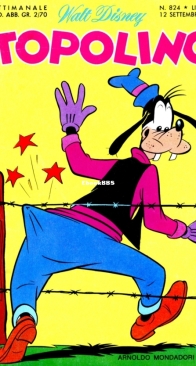 Topolino 0824 - Mondadori 1971 - Italian
