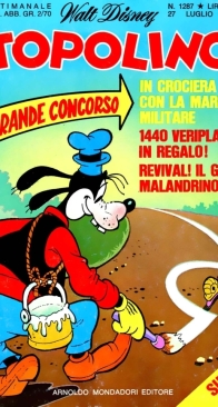 Topolino 1287 - Mondadori 1980 - Italian