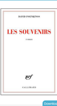 Les Souvenirs - David Foenkinos - French