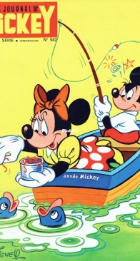 Le Journal de Mickey 0942 - Hachette 1970 - French