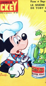 Le Journal de Mickey 0931 - Hachette 1970 - French