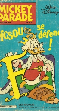 Mickey Parade 023 -  Hachette 1981 - French
