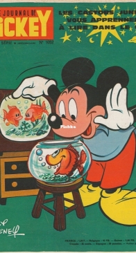 Le Journal de Mickey 1052 - Hachette 1972 - French