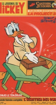 Le Journal de Mickey 1245 - Hachette 1976 - French