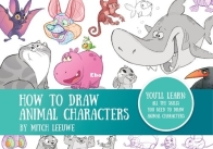 How To Draw Animal Characters - Mitch Leeuwe - English