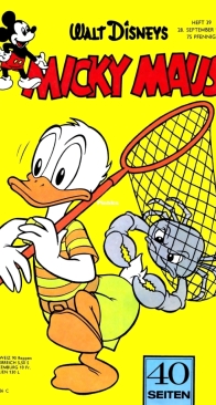 Micky Maus 1963 - 39 - Ehapa - German