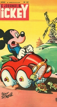 Le Journal de Mickey 0167 - Hachette 1955 - French