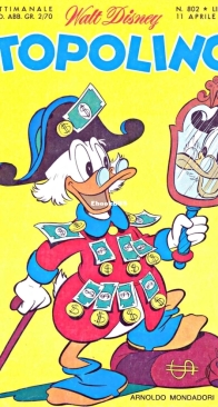 Topolino 0802 - Mondadori 1971 - Italian