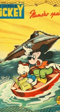 Le Journal de Mickey 0175 - Hachette 1955 - French