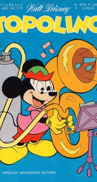 Topolino 1076 - Mondadori 1976 - Italian