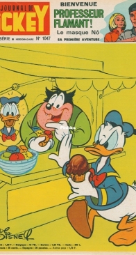 Le Journal de Mickey 1047 - Hachette 1972 - French