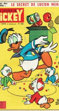 Le Journal de Mickey 0566 - Hachette 1963 - French