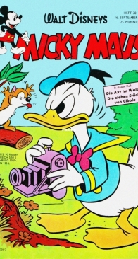 Micky Maus 1961-38 - Ehapa - German