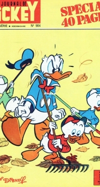 Le Journal de Mickey 0904 - Hachette 1969 - French