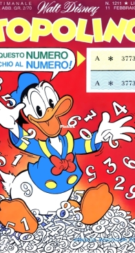 Topolino 1211 - Mondadori 1979 - Italian