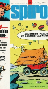 Le Journal de Spirou 1773 - Dupuis 1972 - French