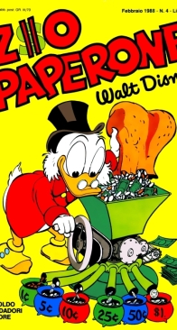Zio Paperone 4 - Walt Disney - 1988 - Italian
