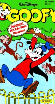 Goofy 1986-07 - Ehapa - German