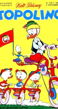 Topolino 0728 - Mondadori 1969 - Italian