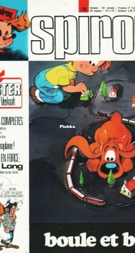 Le Journal de Spirou 1761 - Dupuis 1972 - French