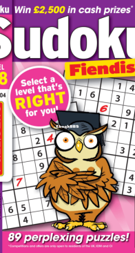 PuzzleLife Sudoku Fiendish - Issue 104 - January 2025 - English