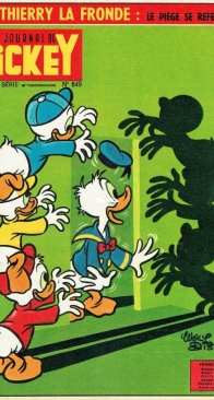 Le Journal de Mickey 0649 - Hachette 1964 - French