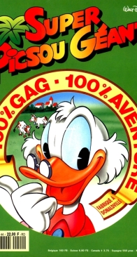 Super Picsou Geant 044 -  Hachette 1991 - French