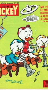 Le Journal de Mickey 0731 - Hachette 1966 - French