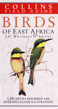 Birds of East Africa - Collins Field Guide - John Williams - English