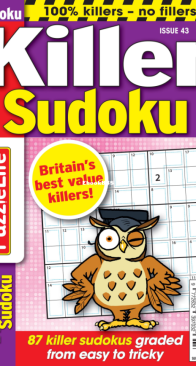 PuzzleLife Killer Sudoku - Issue 43 - December 2024 - English