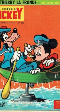 Le Journal de Mickey 0665 - Hachette 1965 - French