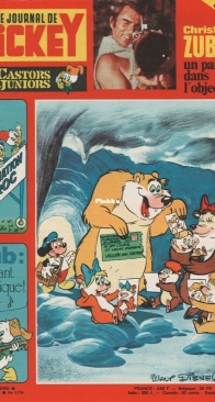 Le Journal de Mickey 1174 - Hachette 1974 - French