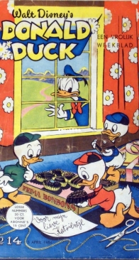 Donald Duck - Dutch Weekblad - Issue 14 - 1954 - Dutch