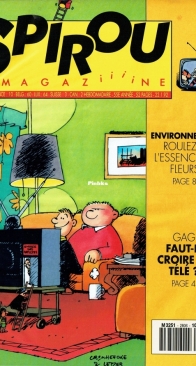 Le Journal de Spirou 2806 - Dupuis 1992 - French