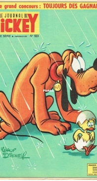 Le Journal de Mickey 0523 - Hachette 1962 - French