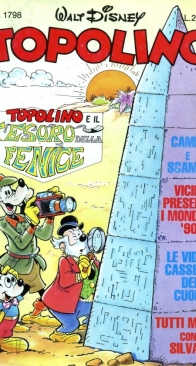 Topolino 1798 - Mondadori 1990 - Italian