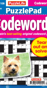 PuzzleLife PuzzlePad Codewords - Issue 108 - February 2025 - English