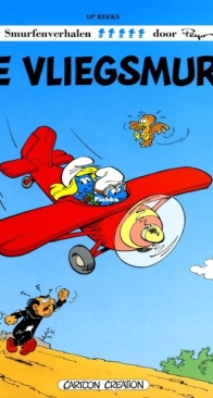 De Vliegsmurf -  De Smurfen 14 - Peyo - Cartoon Creation - Dutch