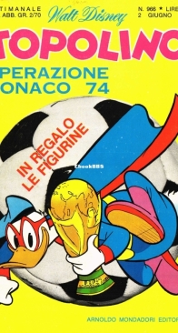 Topolino 0966 - Mondadori 1974 - Italian